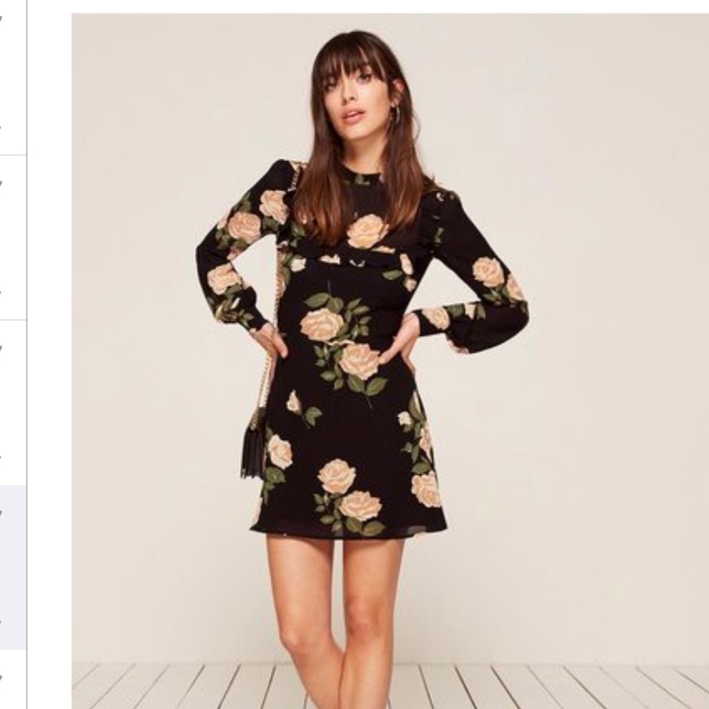 Reformation bellflower dress